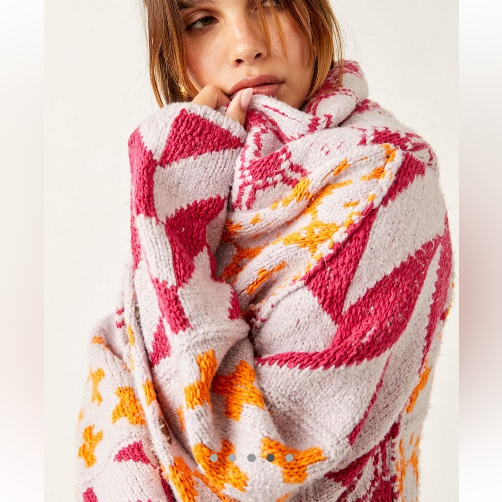 Free people Bright and Optimistic Sweater